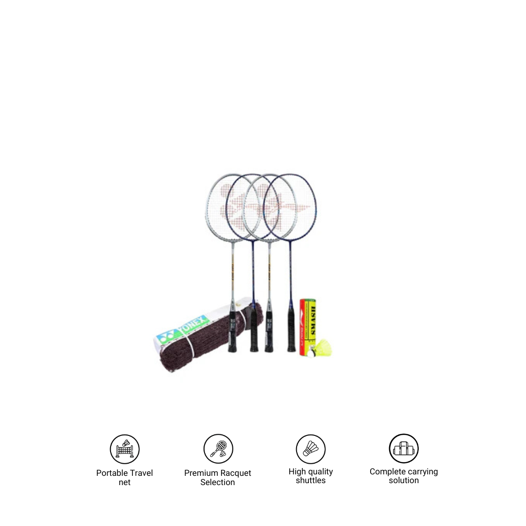 Ultimate Badminton Travel Bundle - On Rent